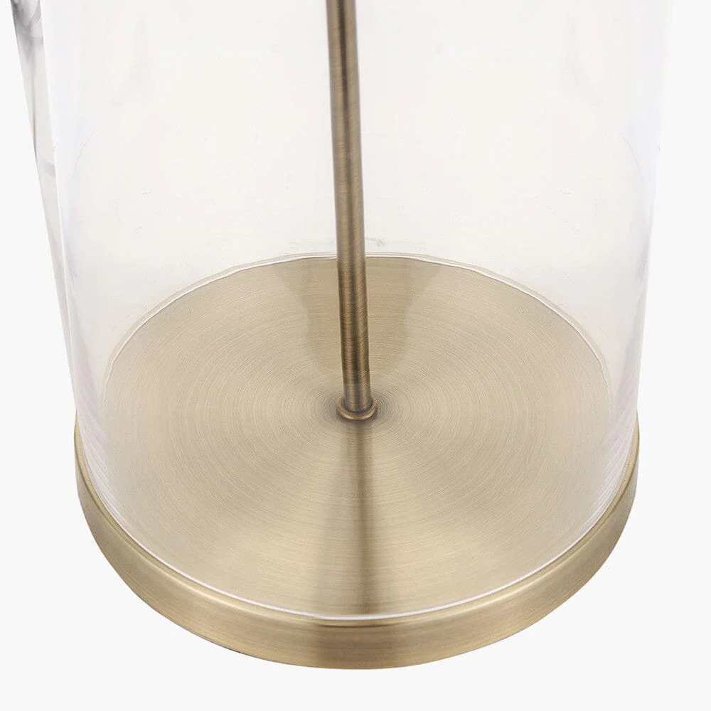Adella Large Antique Brass & Gold Table Lamp - Image 5