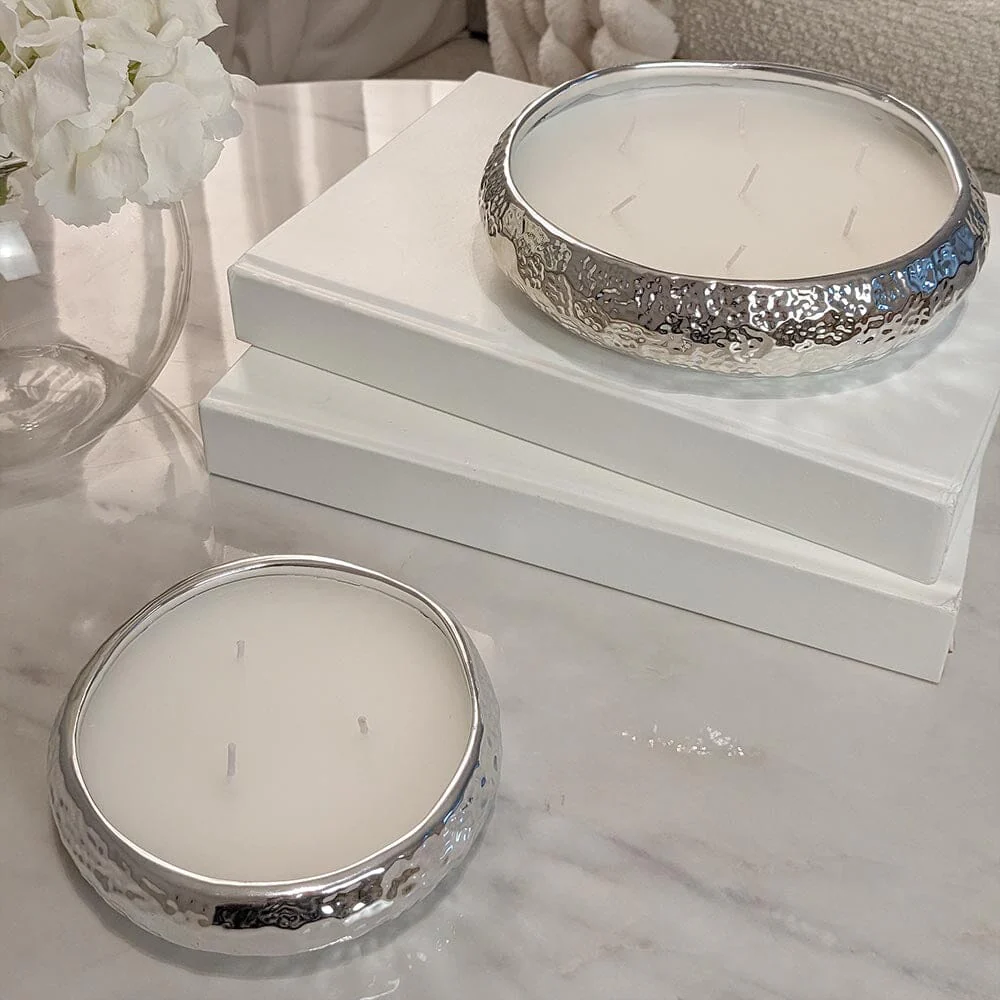 Aeolian 7 Wick Silver Scented Candle - Image 8