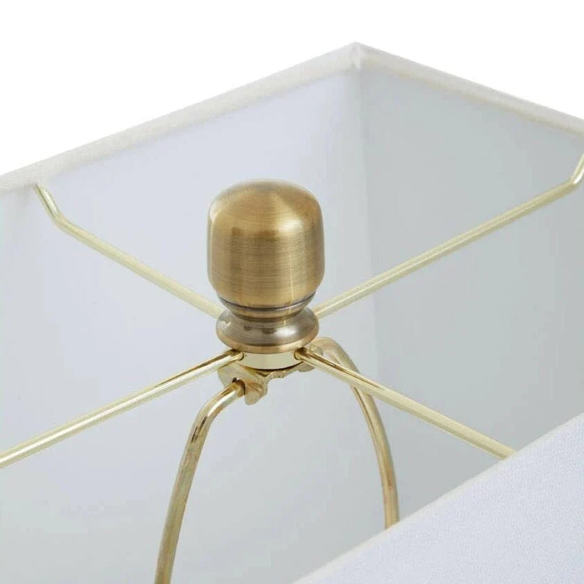 Amaris Marble Circular Lamp with Gold Details - Image 5