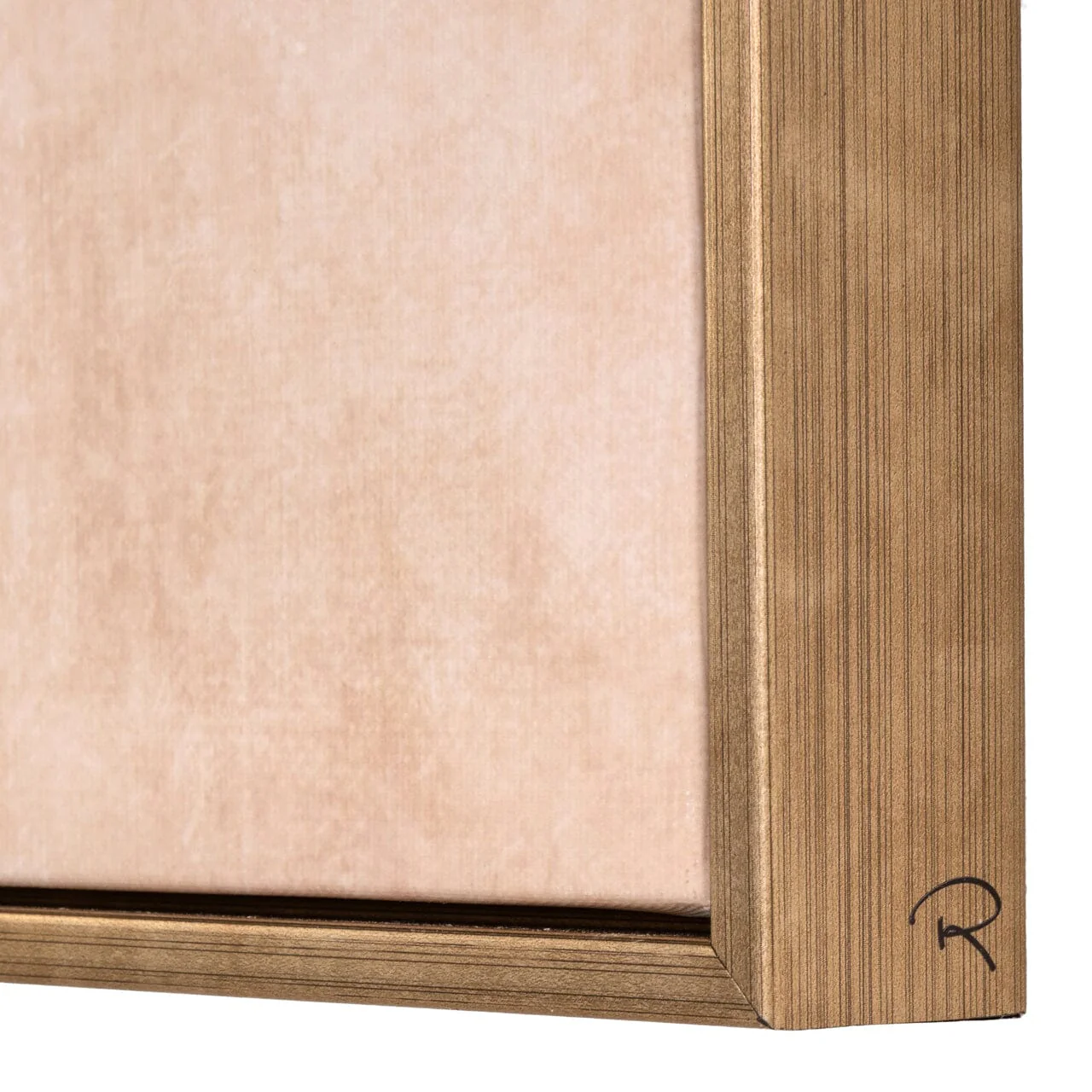 Berkeley Warm Abstract Framed Canvas Wall Art - Image 5