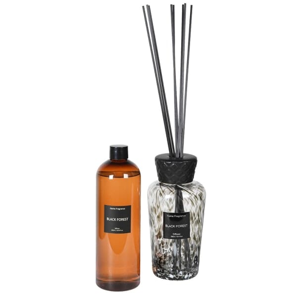 Black Forest Scented Speckled Reed Diffuser- 500ml - Image 4