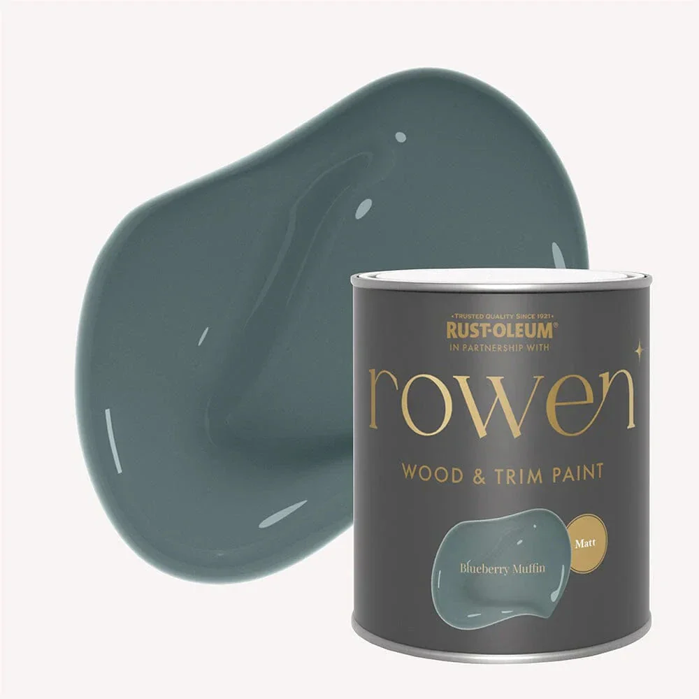 Blueberry Muffin Matt Wood & Trim Paint - 750ml - Image 5
