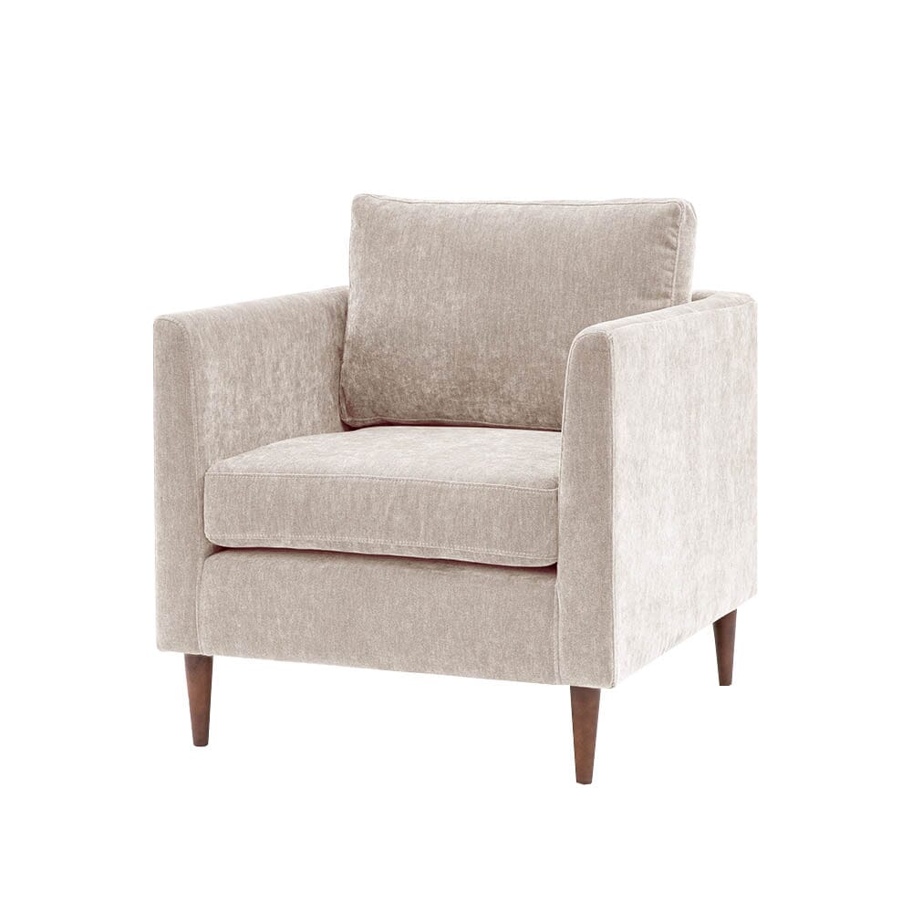 Camley Cream Textured Armchair - Image 2