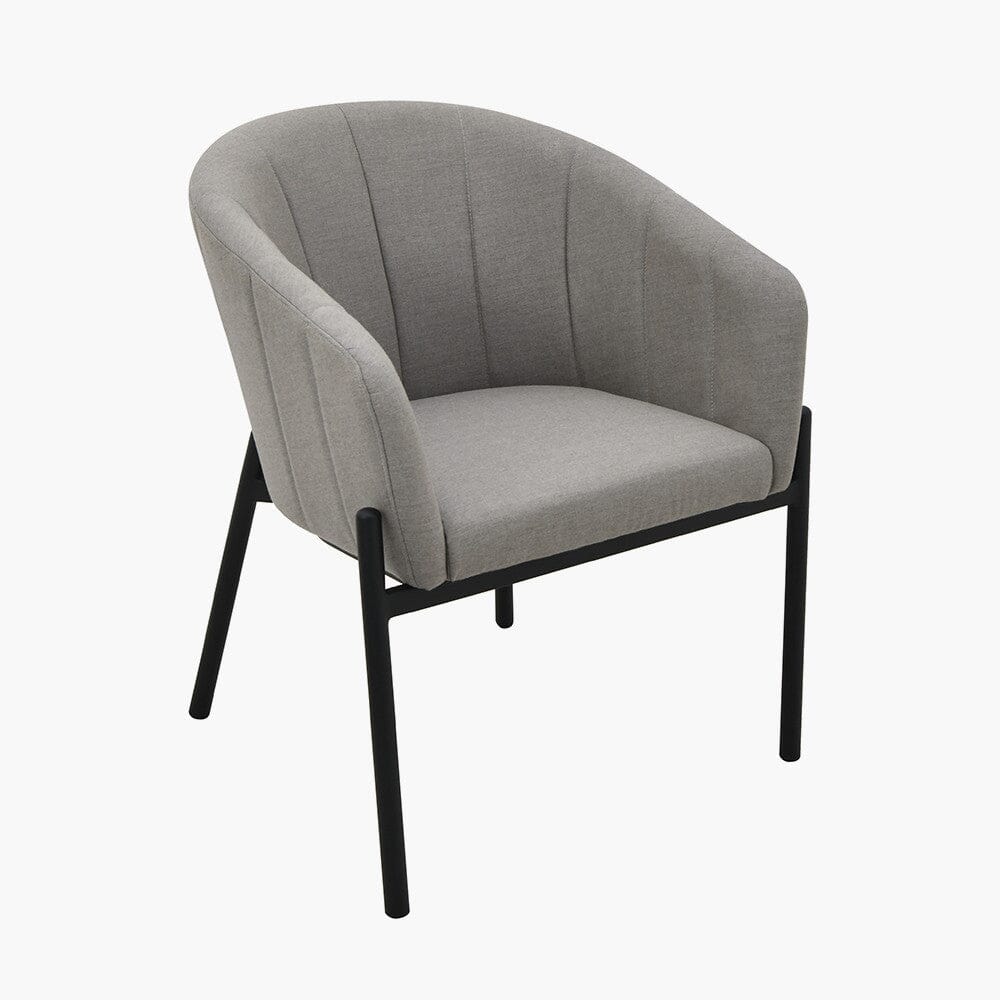 Coppola Putty Outdoor 4 Seater Round Dining Set - Image 3