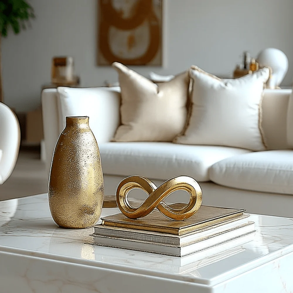Decorative Gold Infinity Ornament - Image 2
