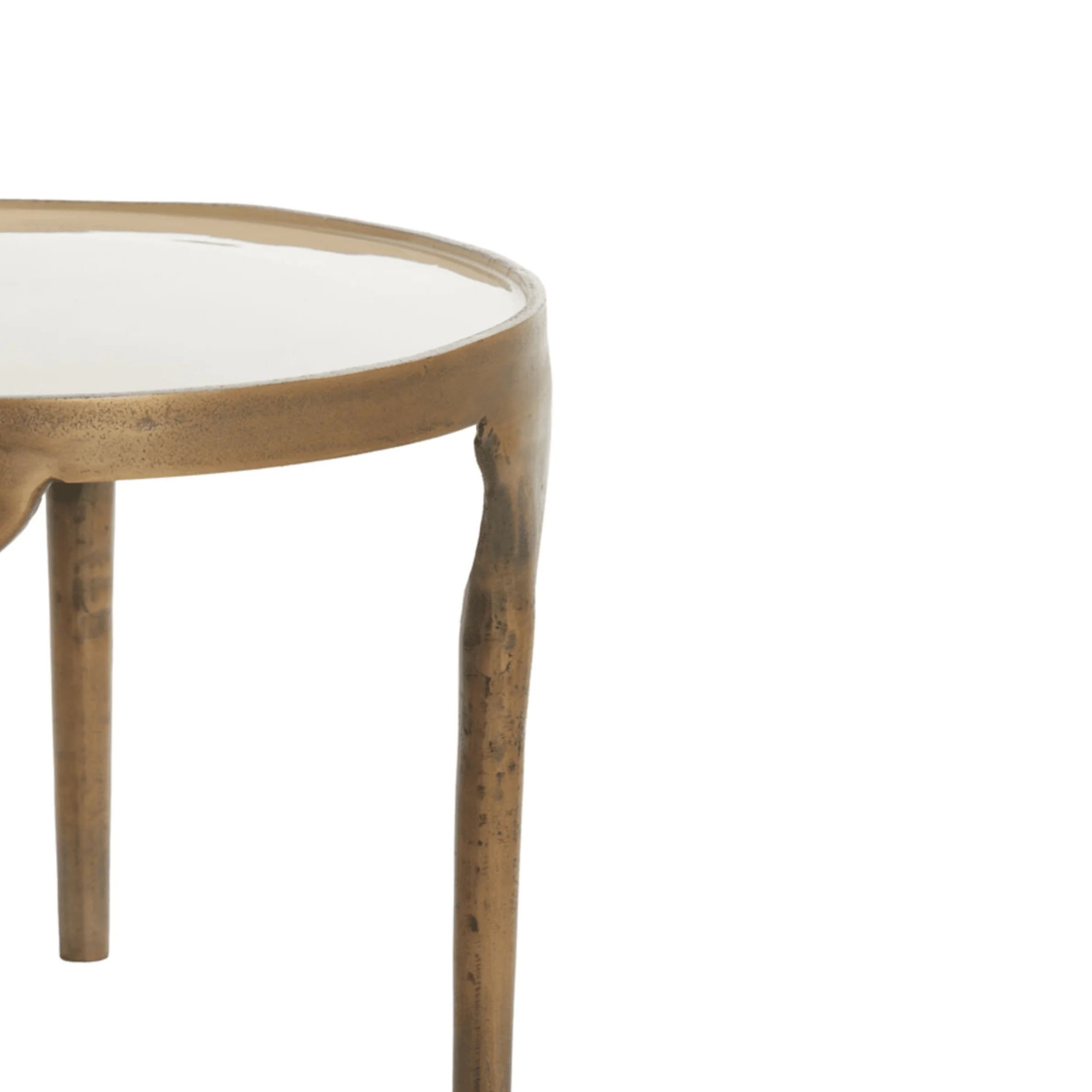Edisto Antique Bronze Nested Side Tables- Set of 2 - Image 6