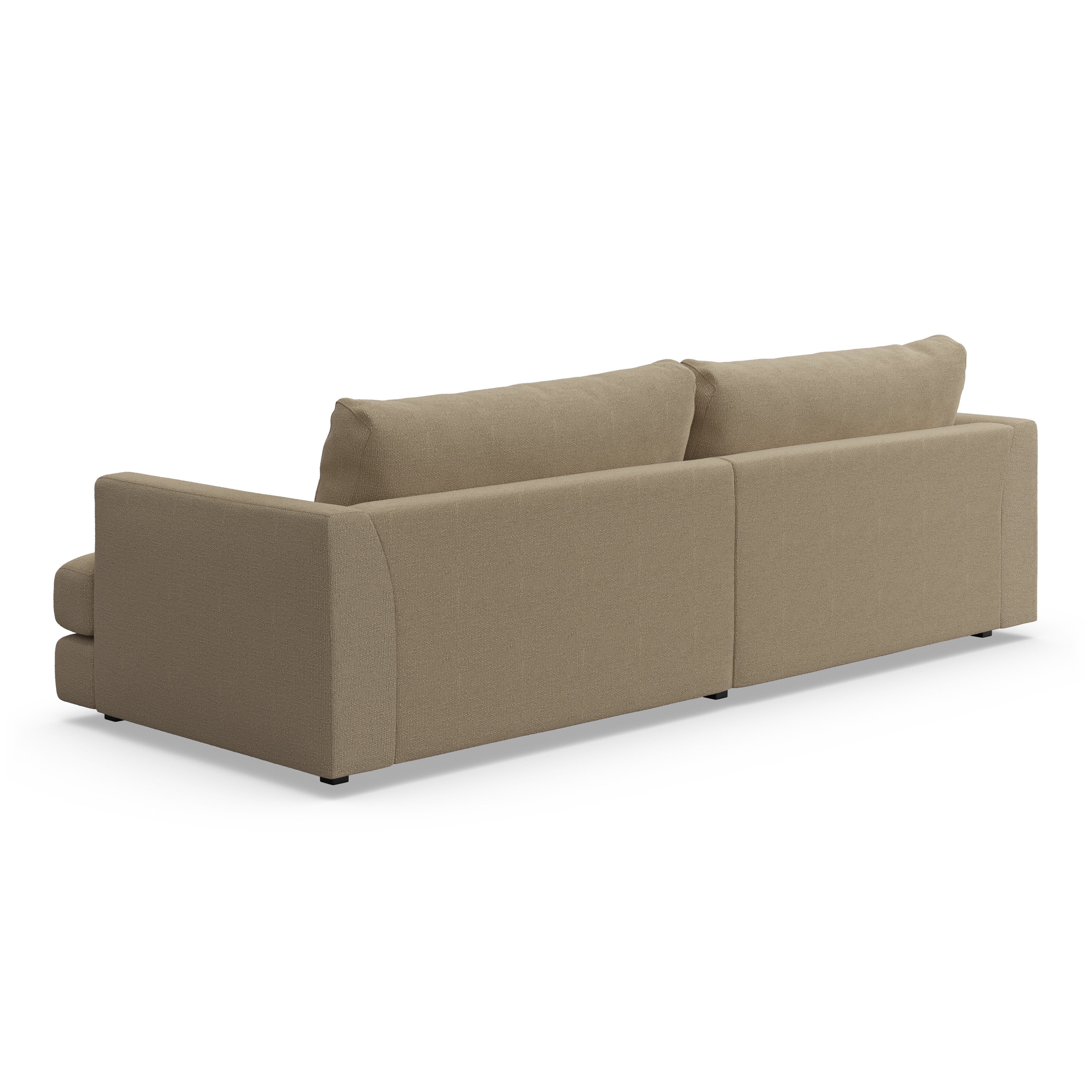 Elsa Taupe 4 Seater Sofa - Image 4