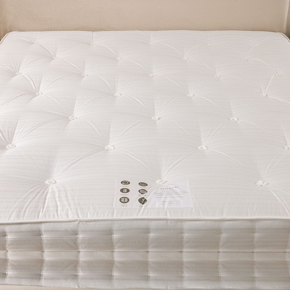 Essential 1500 Pocket Natural Mattress, With Wool, Silk and Cashmere - Image 4