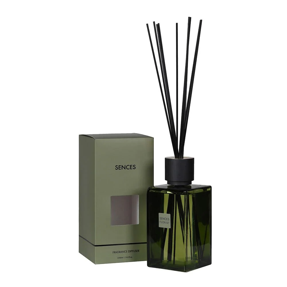 Florist XL Green Glass Reed Diffuser - 2200ml - Image 6