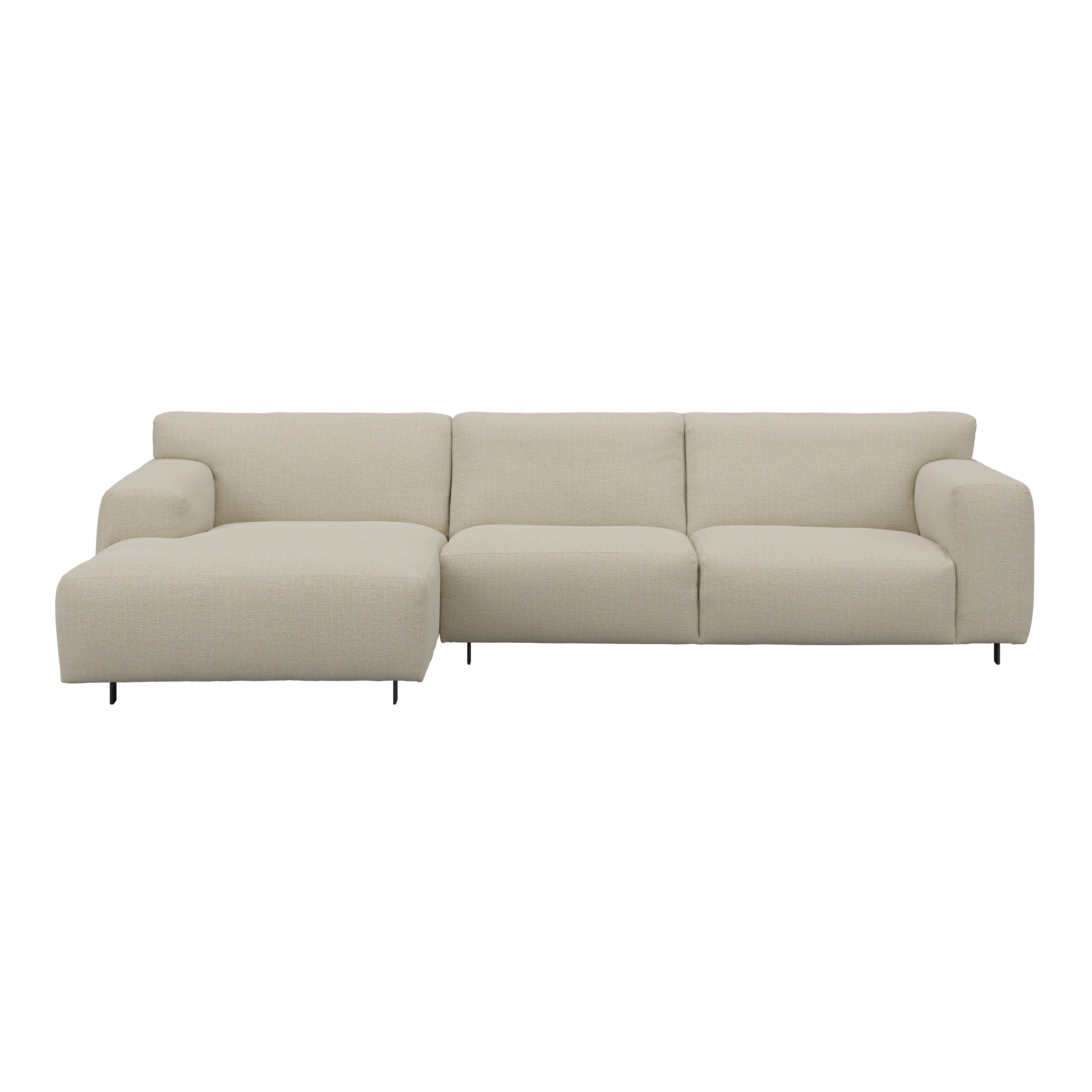 Freja Sand Textured Left Hand Facing Chaise End Sofa - Image 2