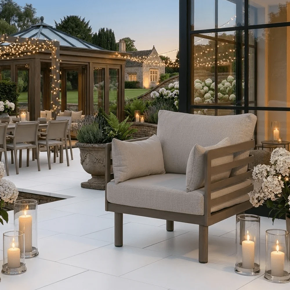 Ashford Aluminium Outdoor Lounge Chair
