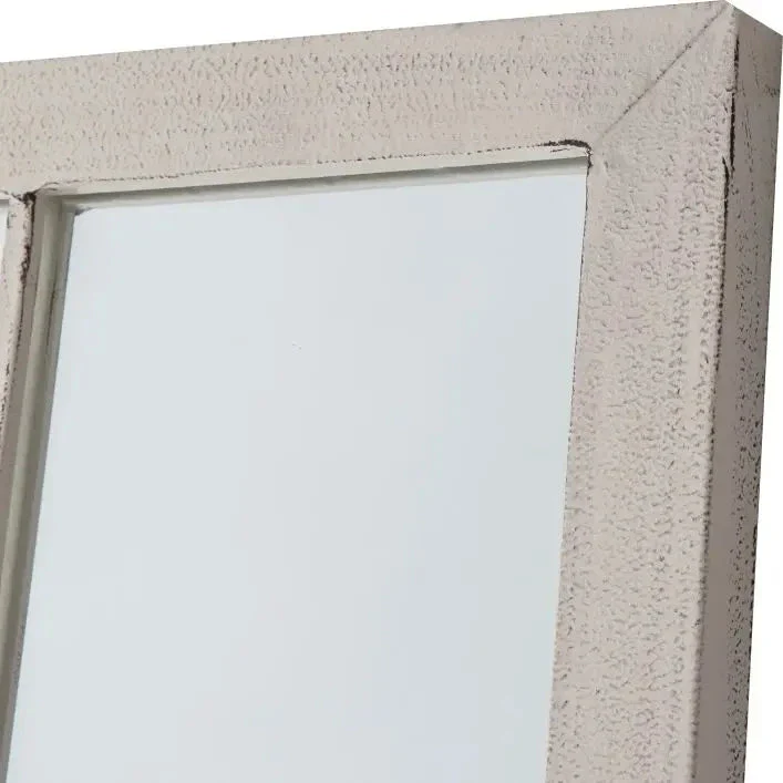 Hvar White Patterned Outdoor Mirror - Image 3