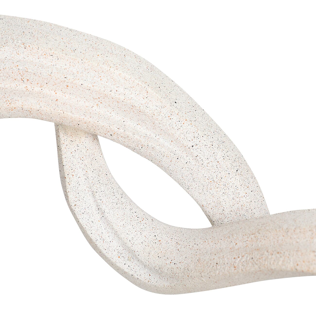Isobel White Sculptural Heart Ornament - Image 5
