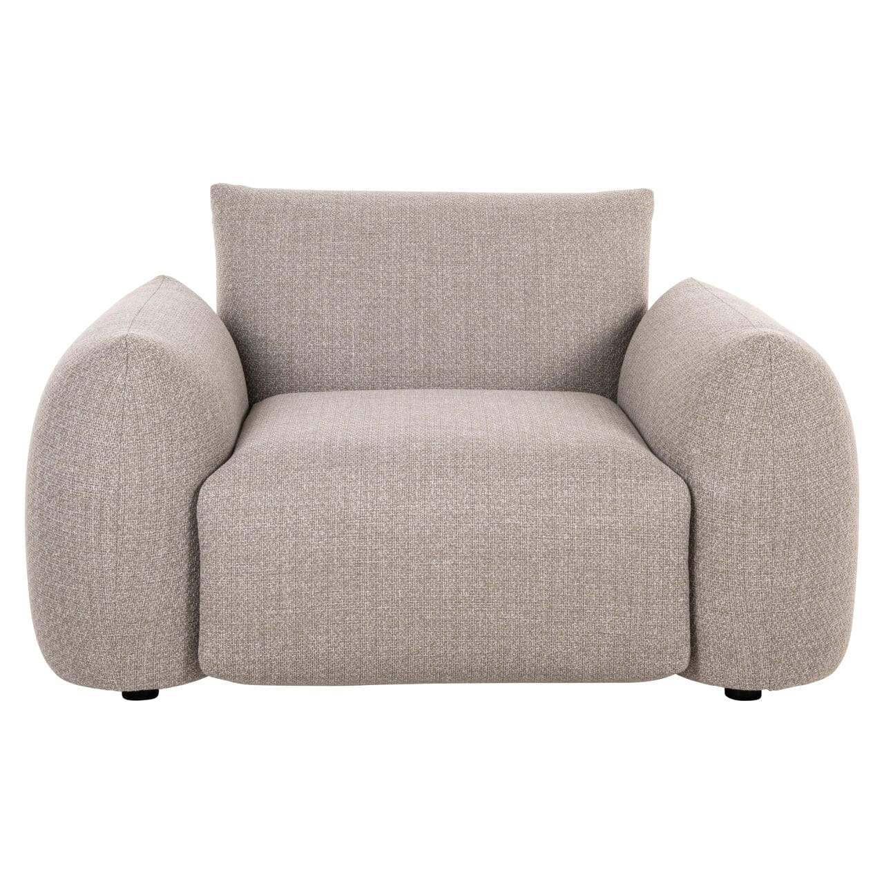 Jae Greige Upholstered Outdoor Lounge Chair - Image 3