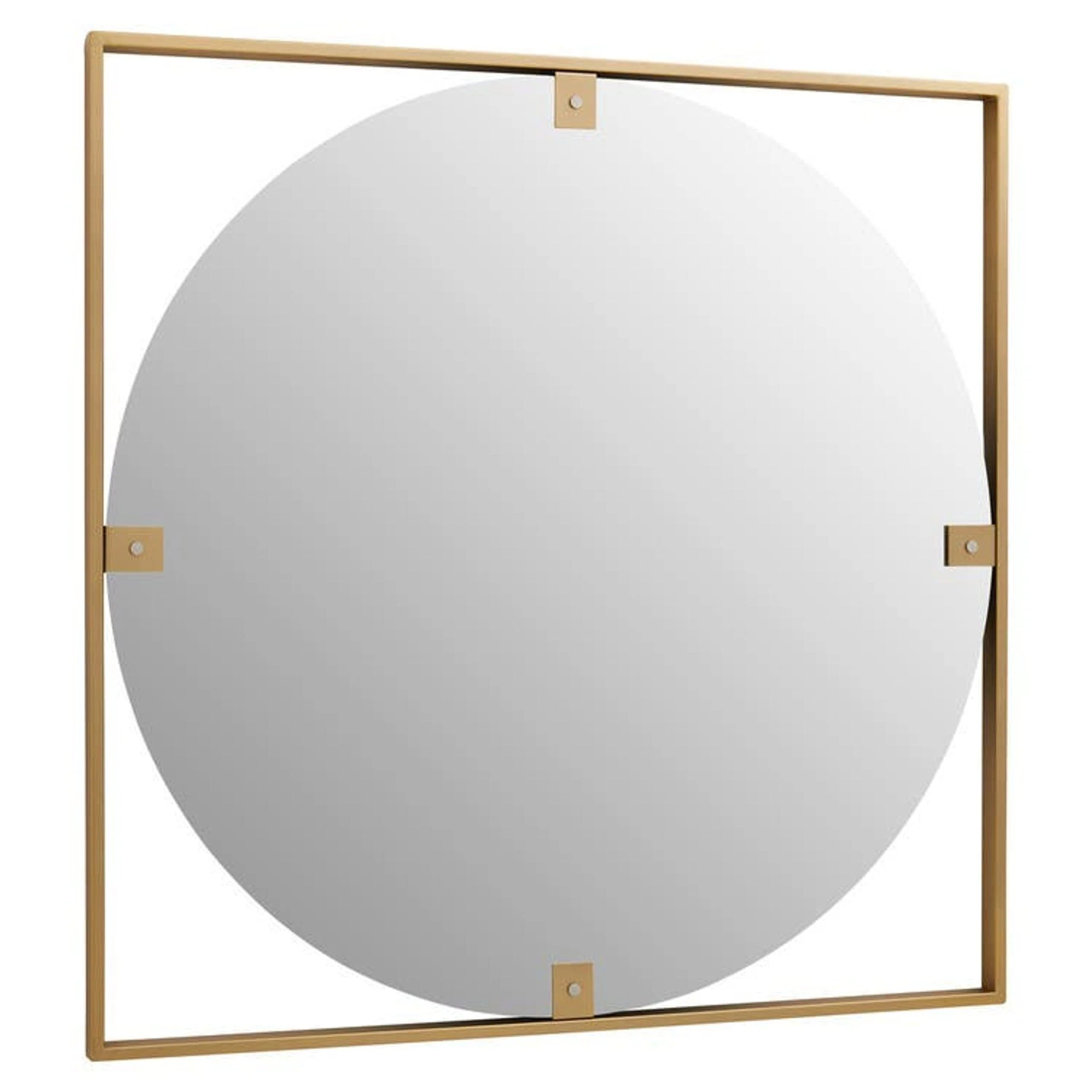 Julieta Gold Square Wall Mirror - Image 3