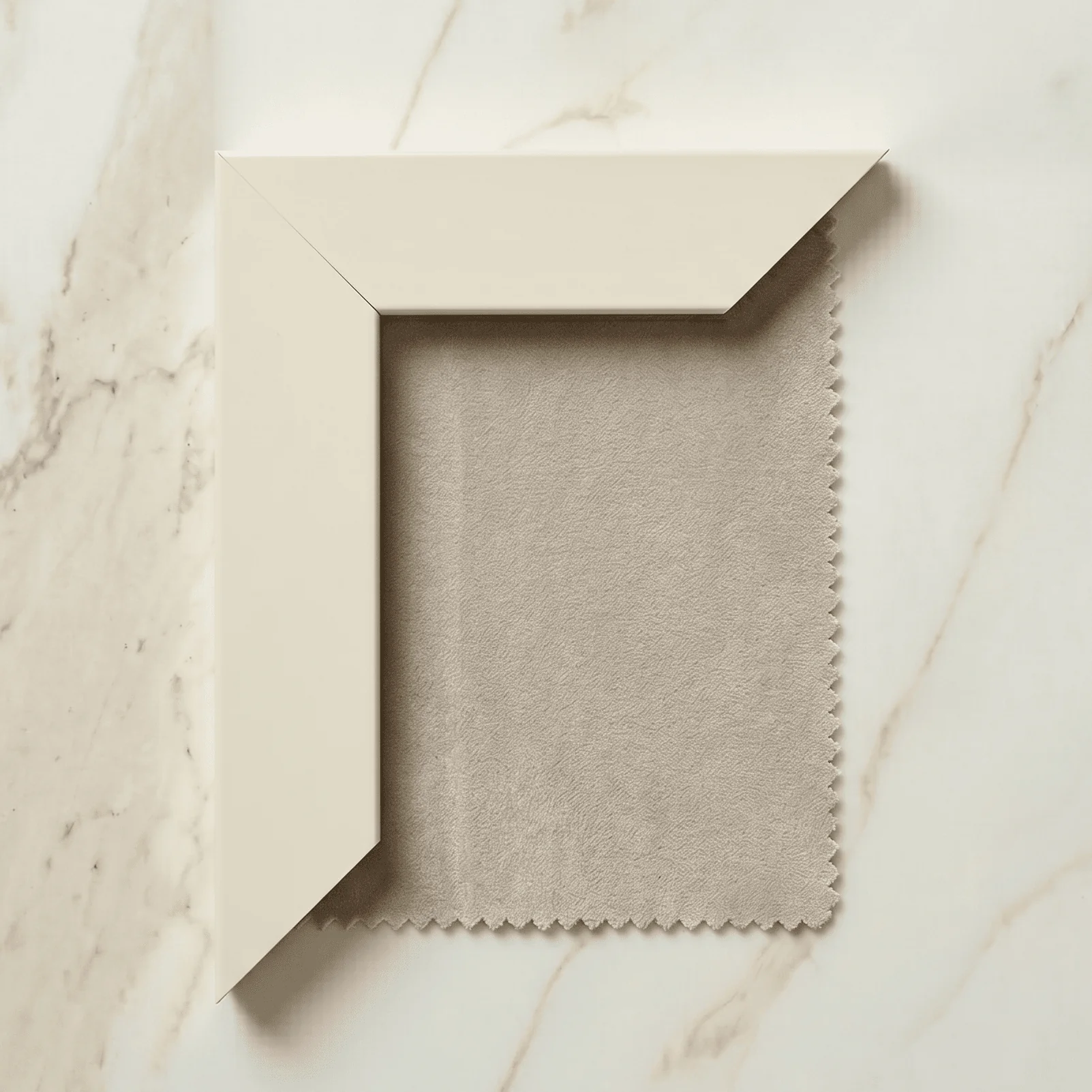 Kensington Grey & Off White Premium Abstract Headboard - Image 2