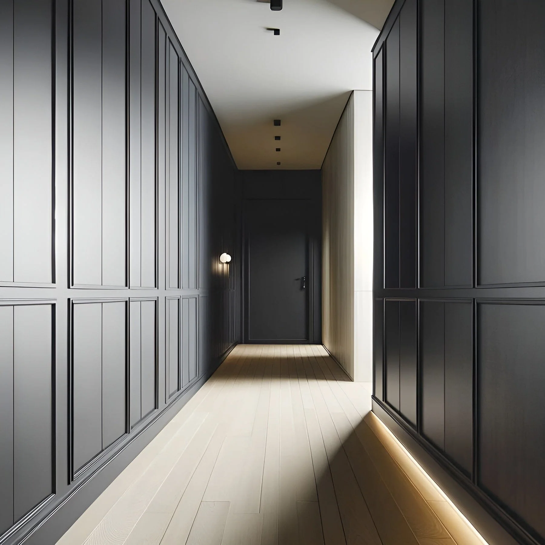 Liquorice Swirl Dark Grey Matt Wood & Trim Paint - 750ml - Image 2