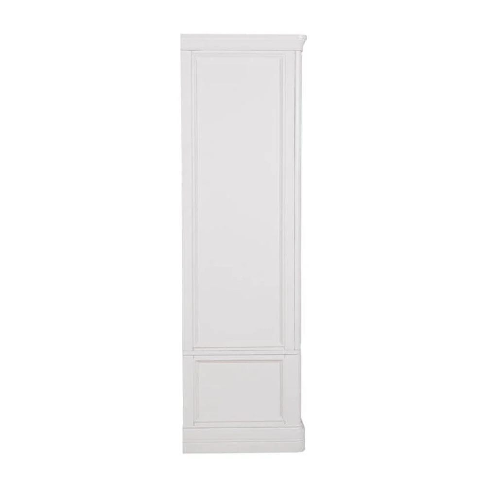 Louvre White Wooden 3 Door Wardrobe - Image 4