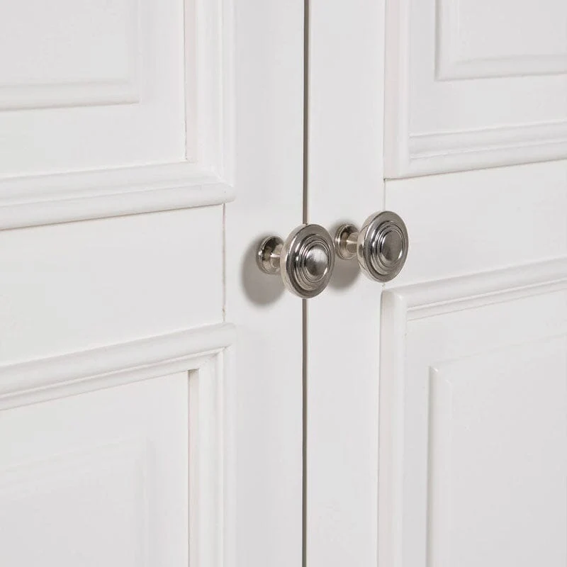 Louvre White Wooden 3 Door Wardrobe - Image 6
