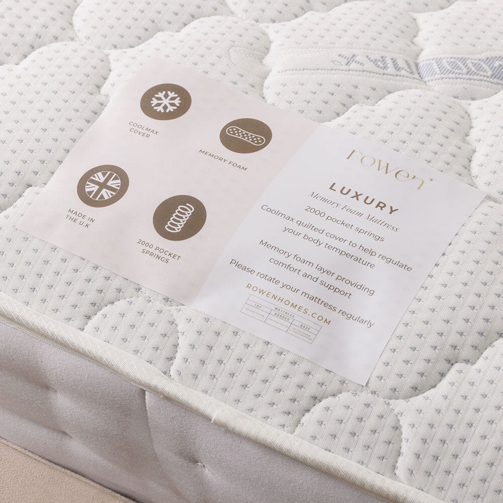 Luxury 2000 Pocket Memory Foam Mattress - Image 4