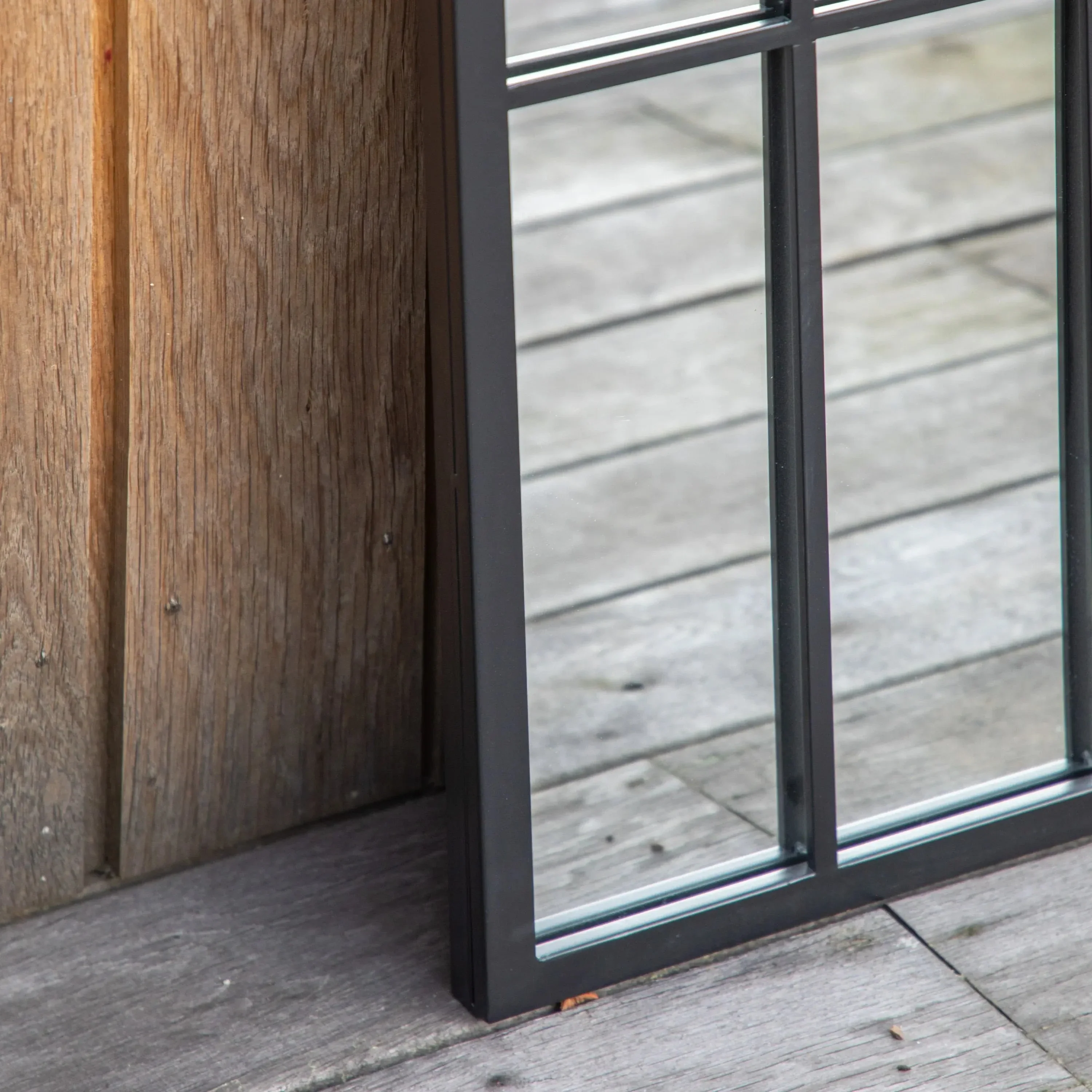 Martic Black Outdoor Mirror - Image 5