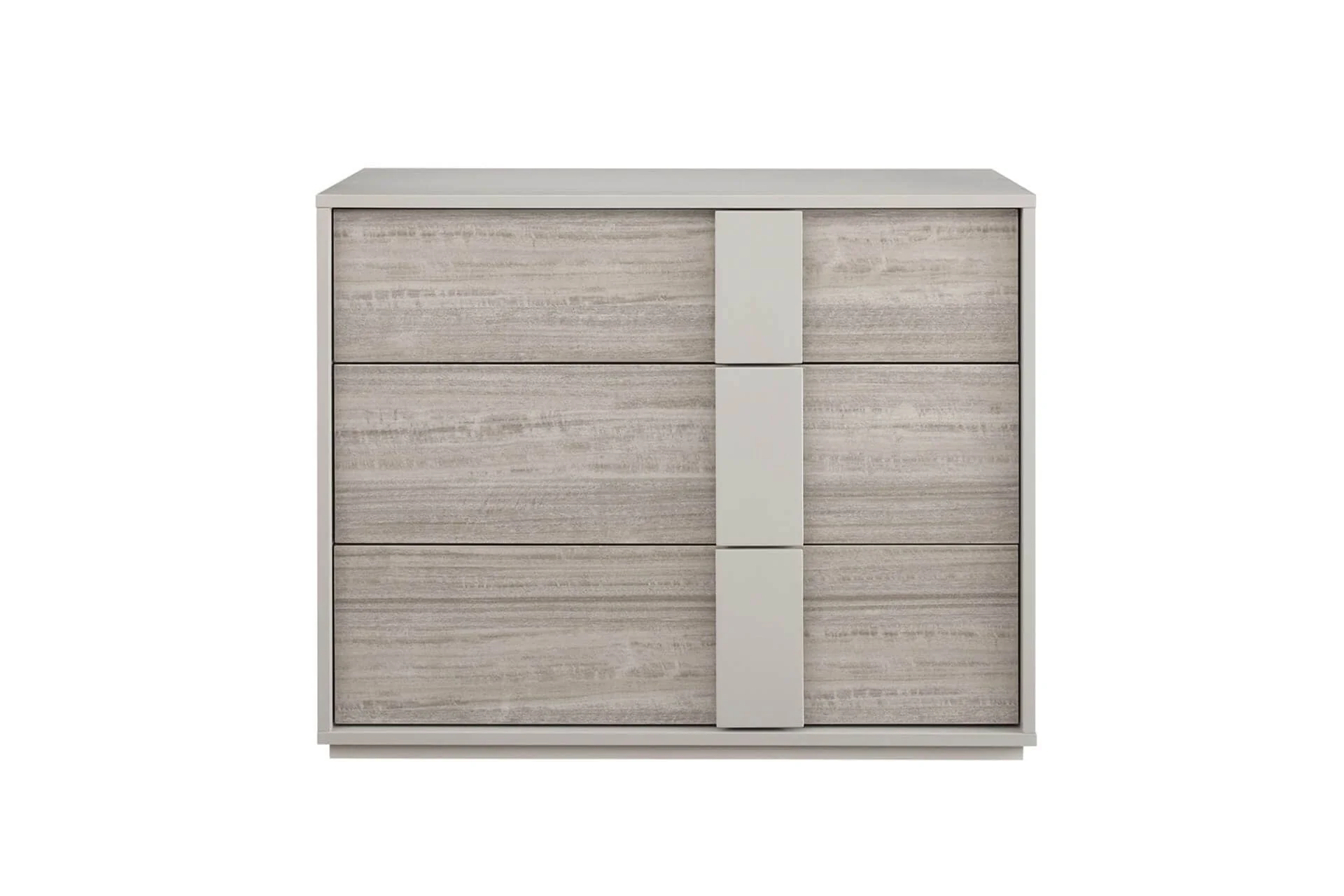 Maya Luxury Greige 3 Drawer Chest - Image 3
