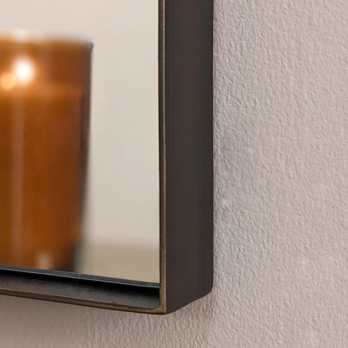 Maylee Large Rectangular Bronze Mirror - Image 2
