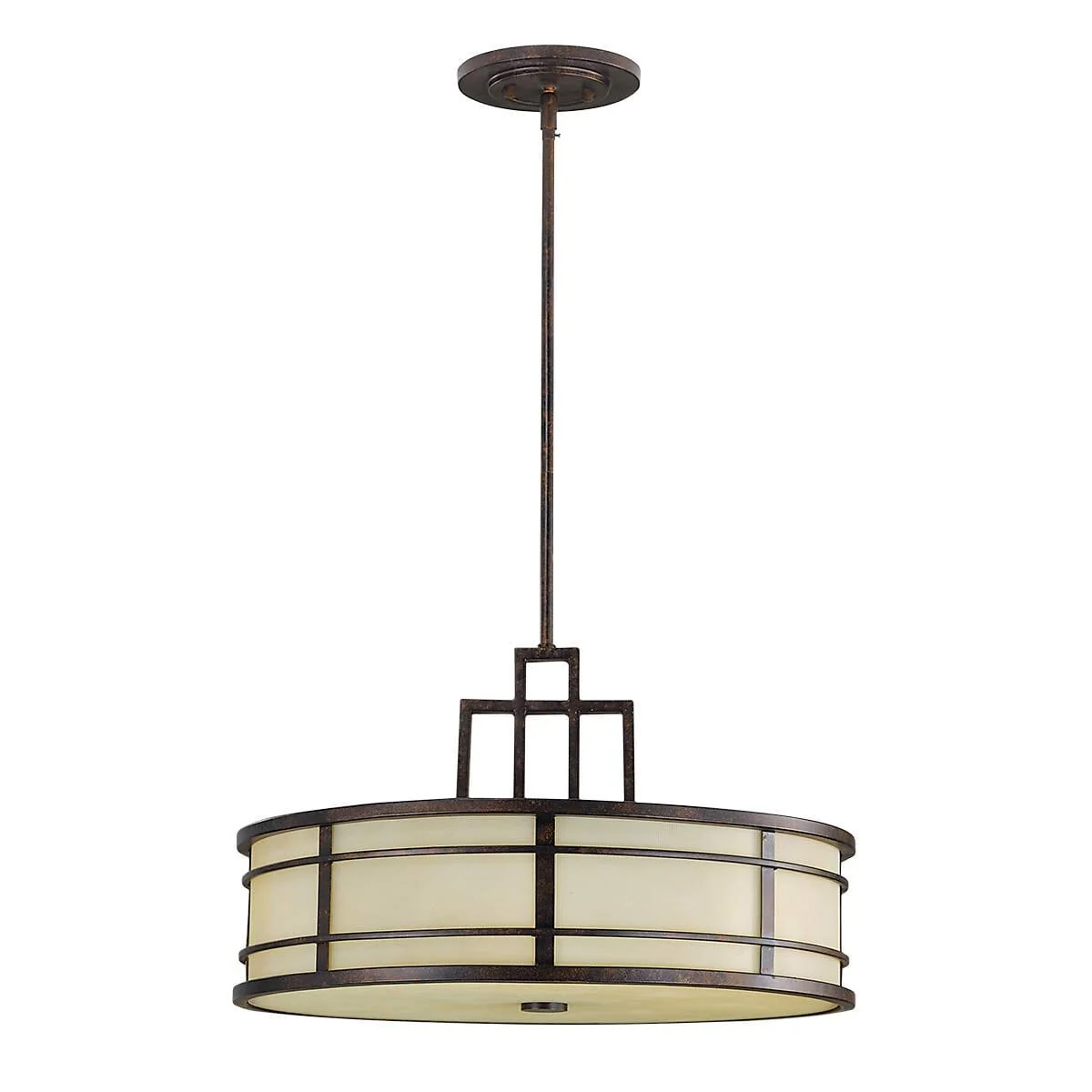 Millie Bronze 3 Light Pendant Ceiling Light - Image 2