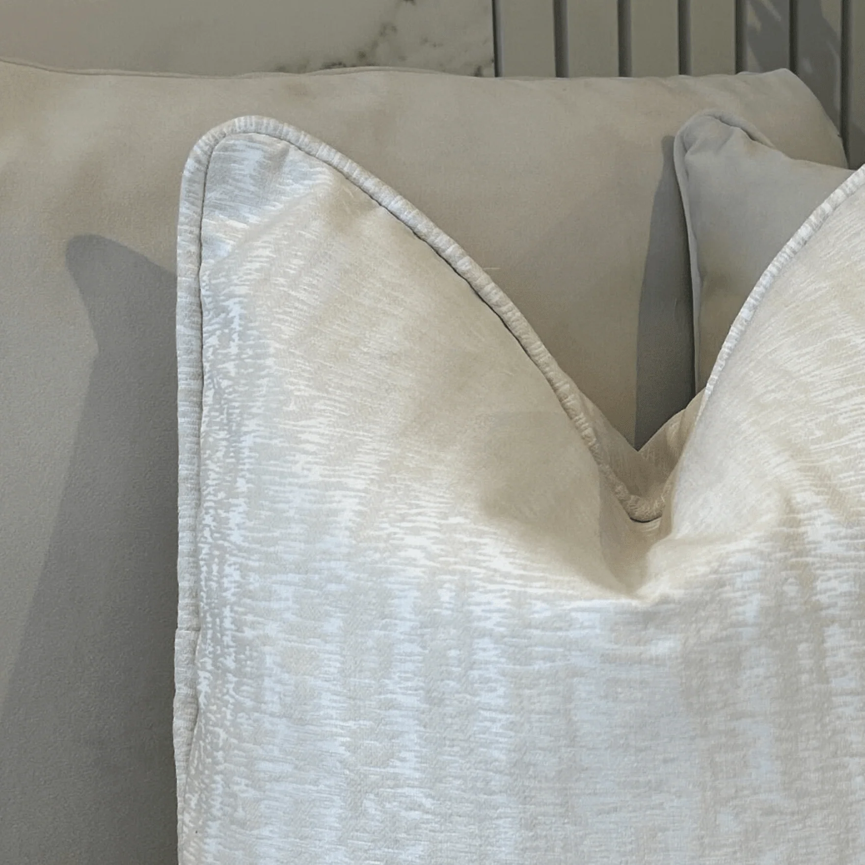 Ponti Oyster Abstract Patterned Cushion- 50x50cm - Image 2