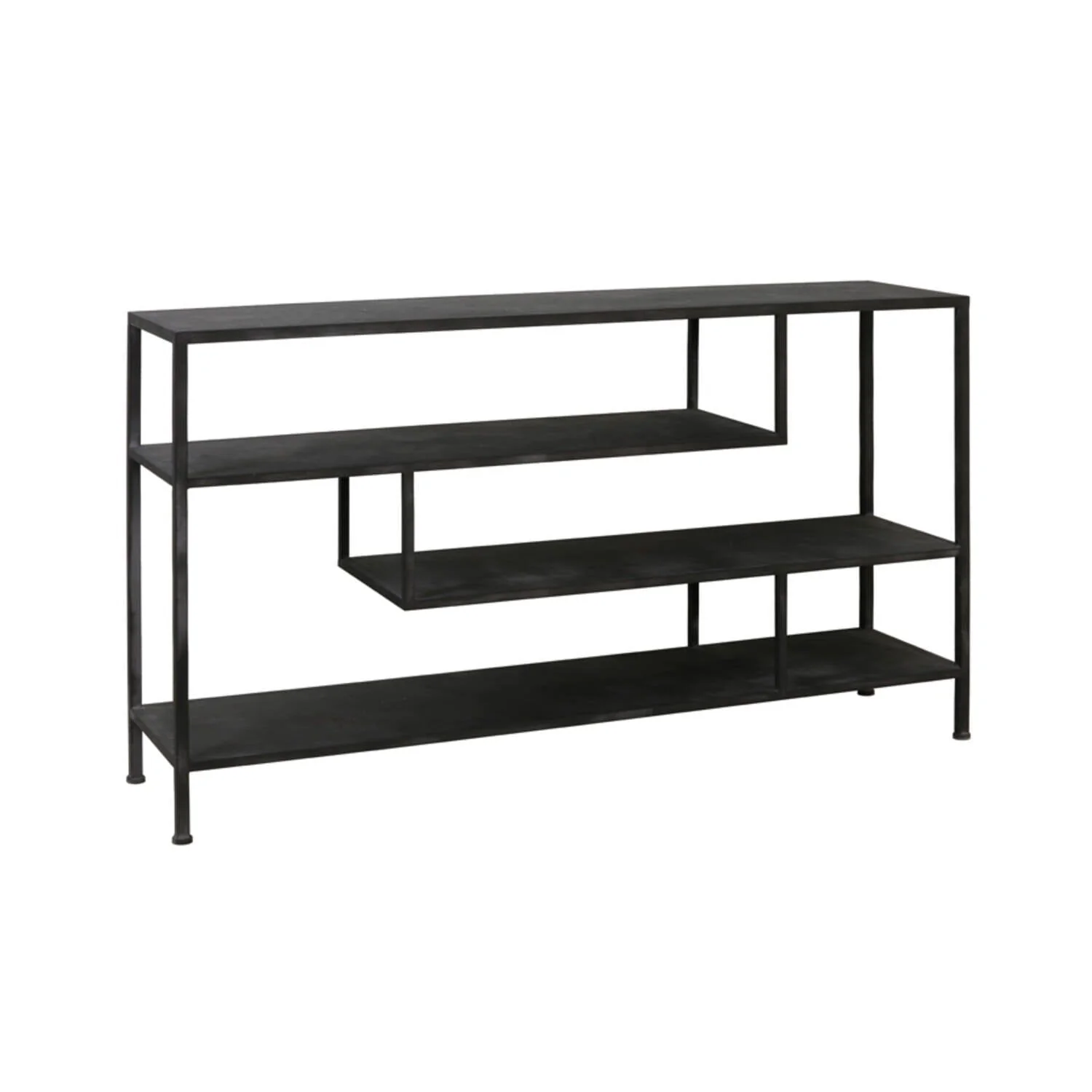Sannia Antique Black Console Table - Image 2