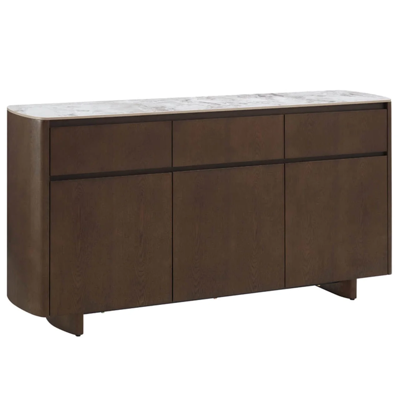 Sarzana Walnut Sideboard with Stone Top - Image 3