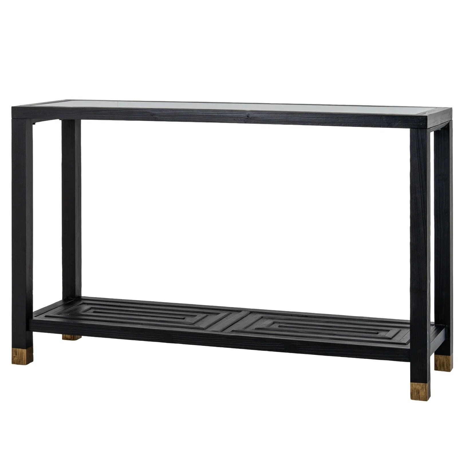 Shelin Black Console Table - Image 3