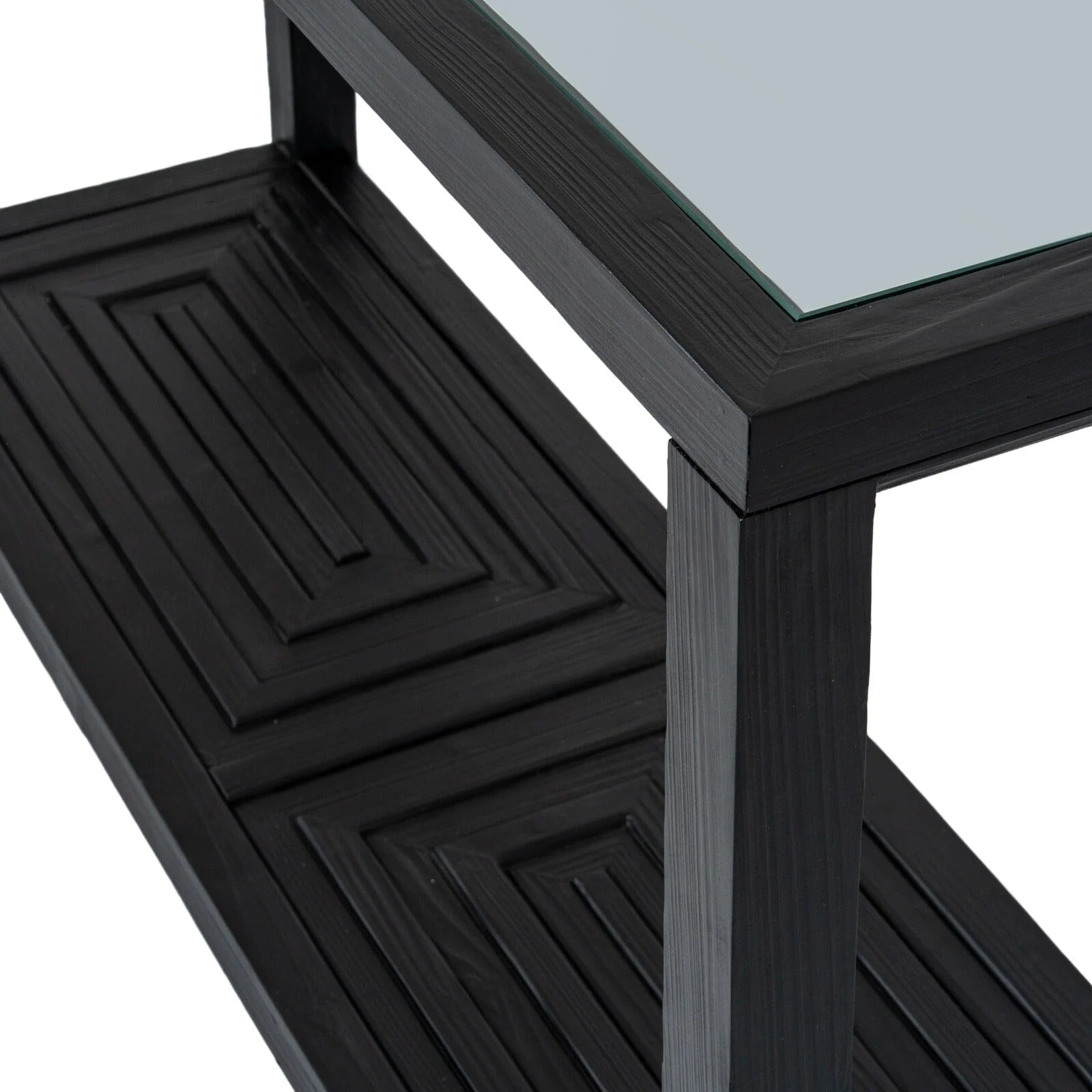 Shelin Black Console Table - Image 4