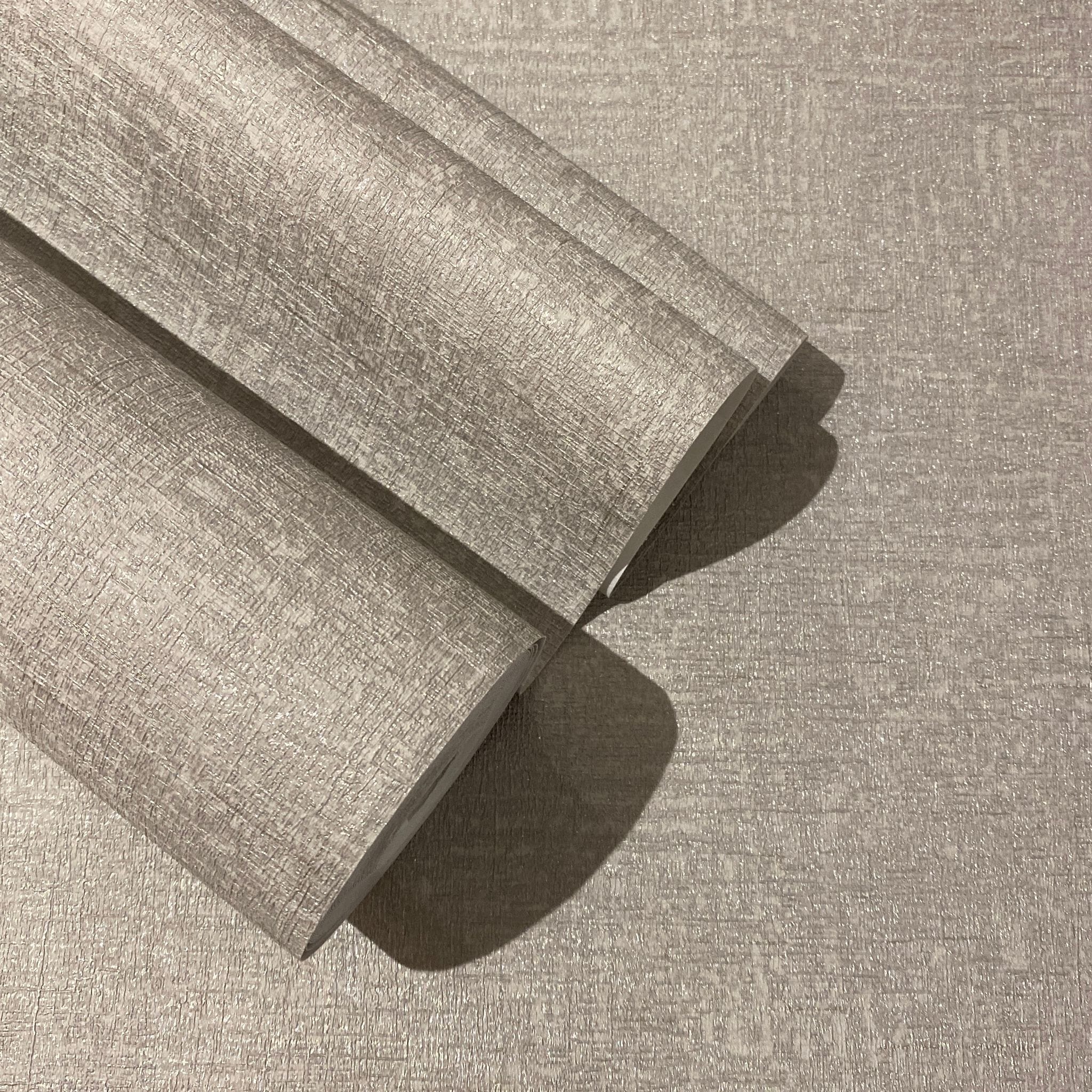 Sloane Greige Textured Wallpaper Sample - Image 2