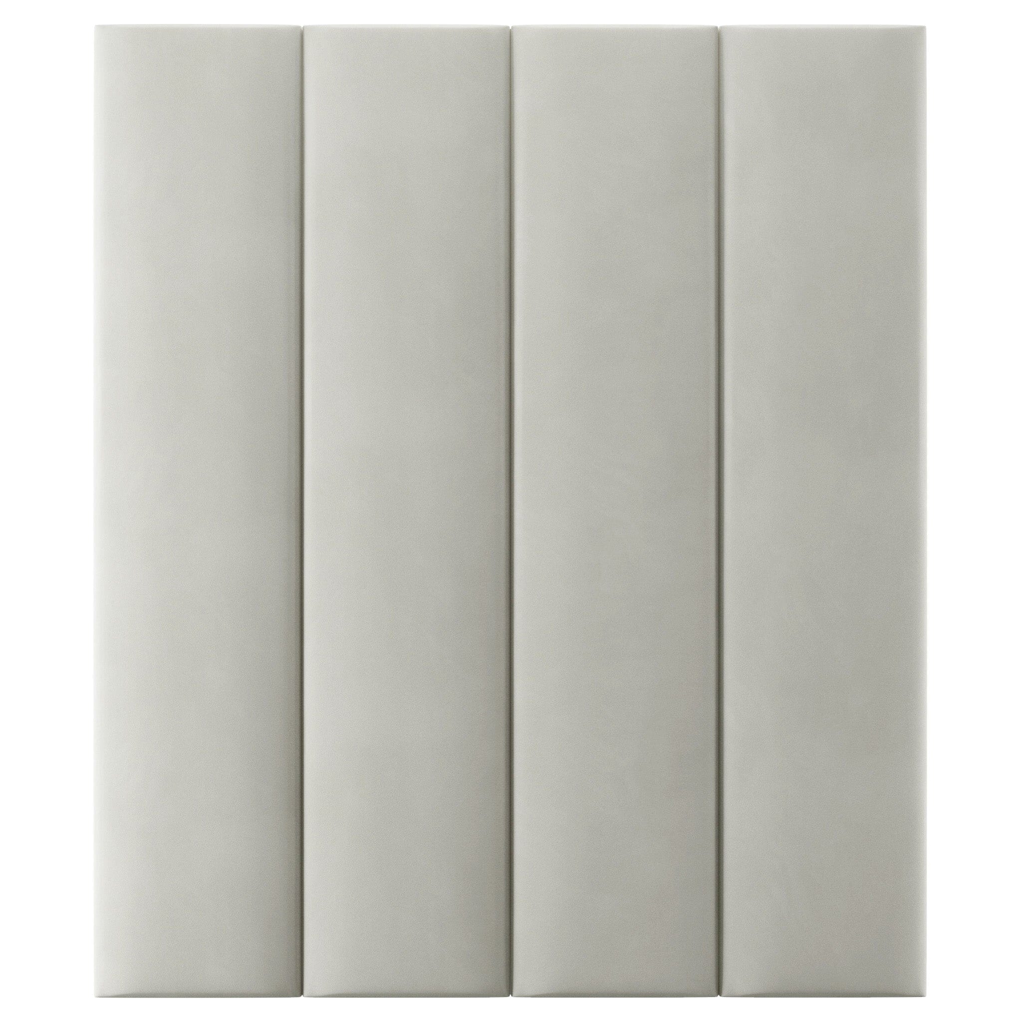 Smoke Grey Velvet Individual Upholstered Headboard Panel - 45cm - Image 4