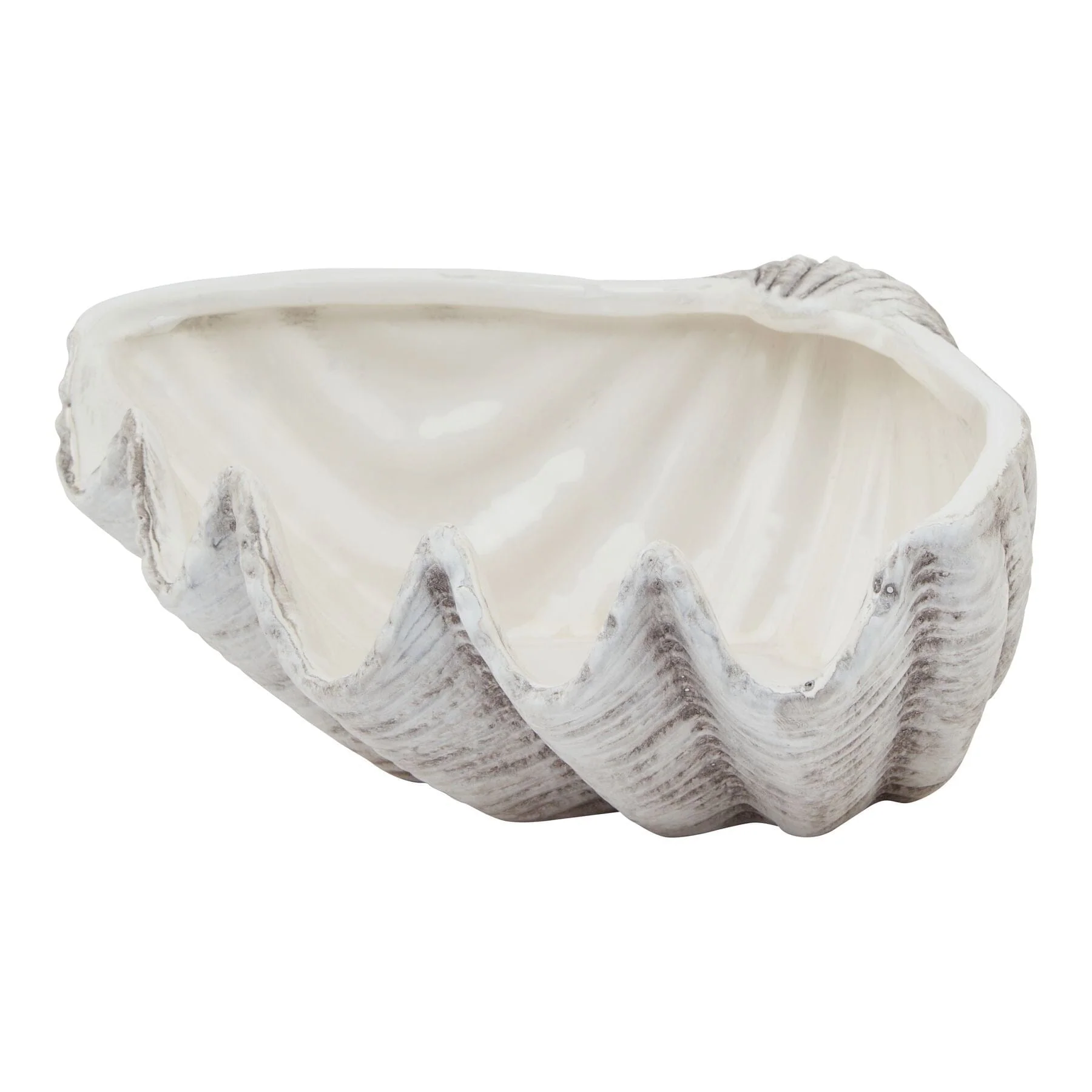 Solana Decorative Ceramic Shell Bowl - Image 2