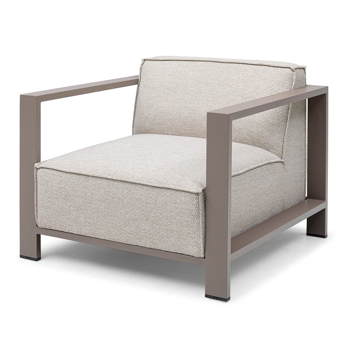 Syros Outdoor Latte & Cream Chair - Image 2