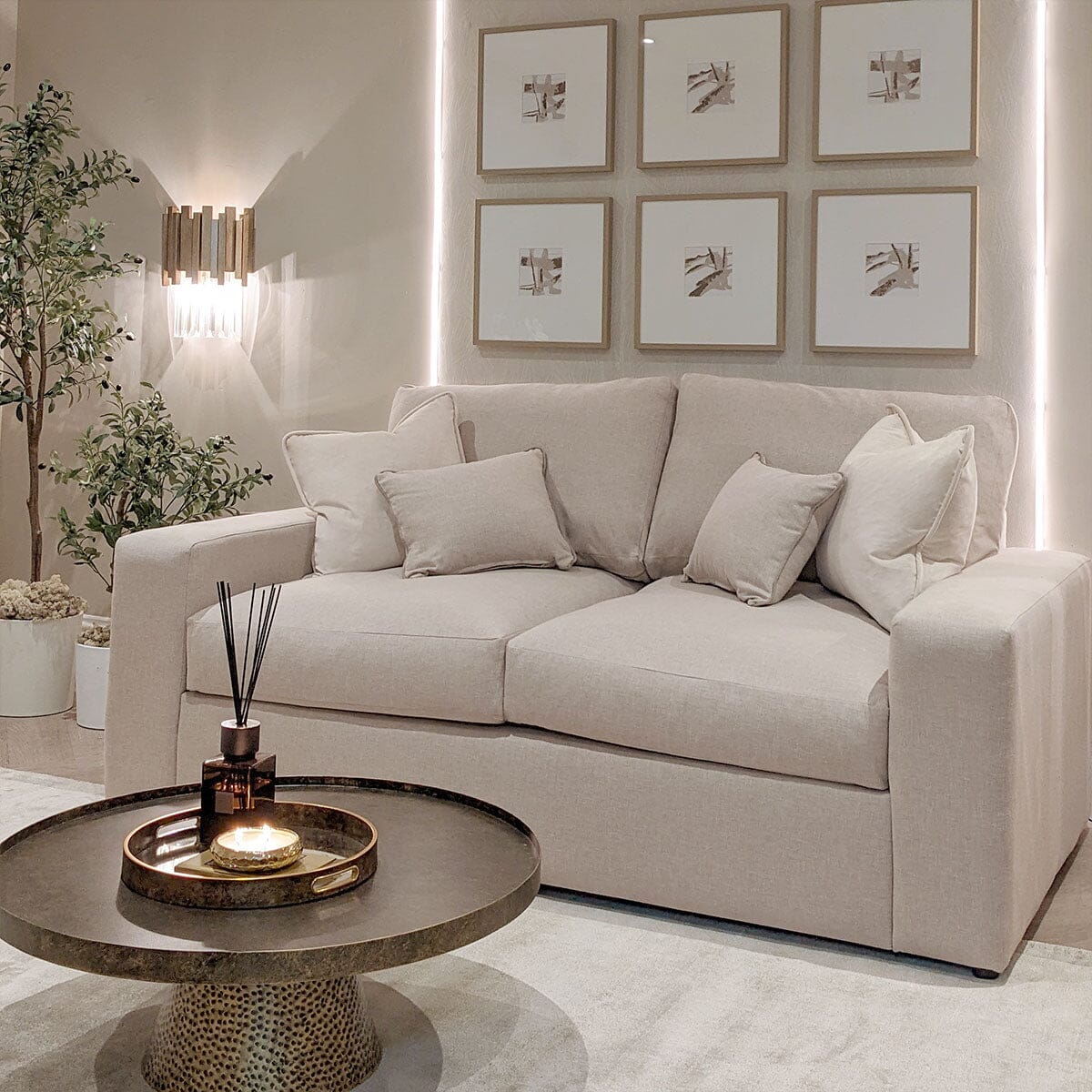 Tribeca Ash Greige Sofa Range - Image 7