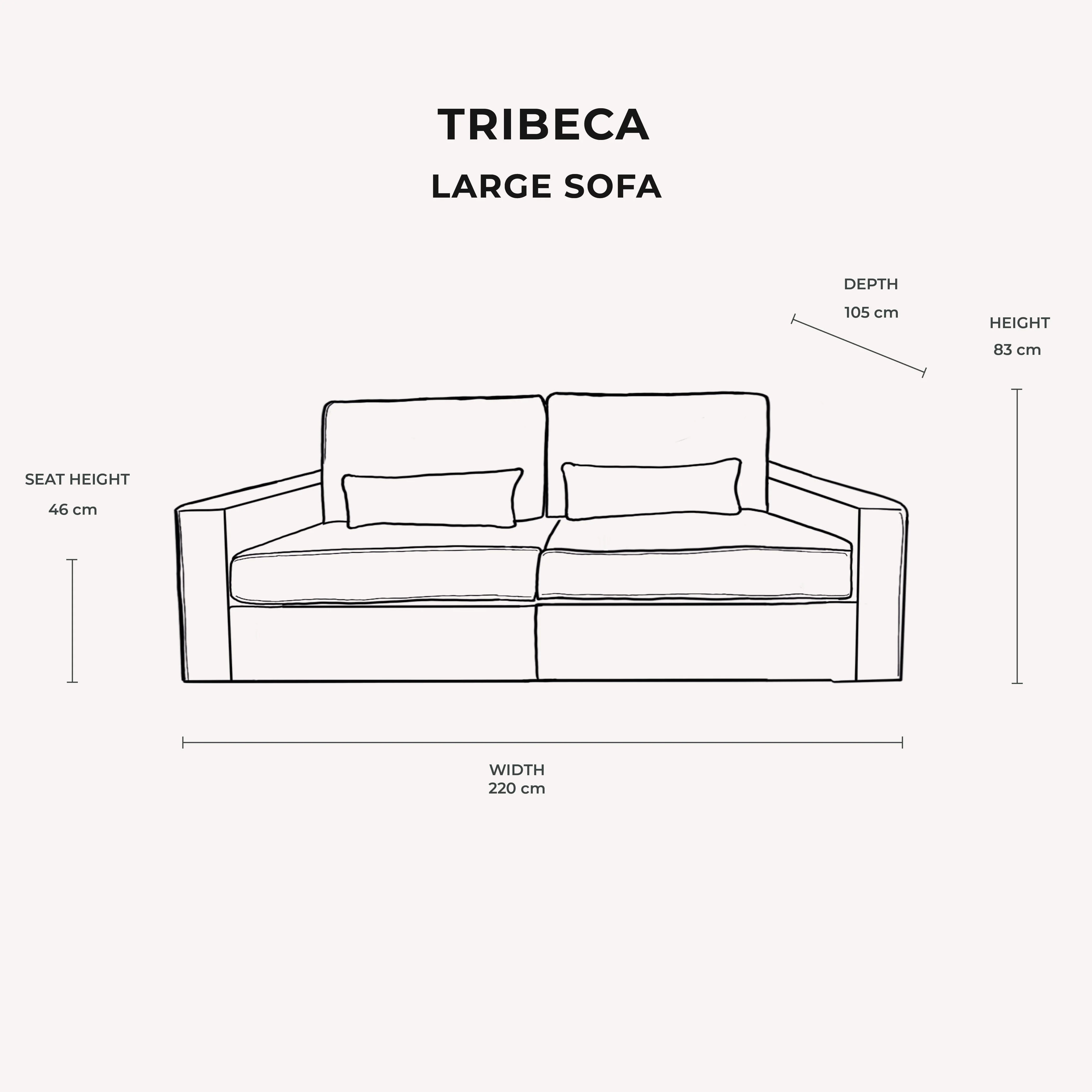 Tribeca Mink Velvet Sofa Range - Image 19