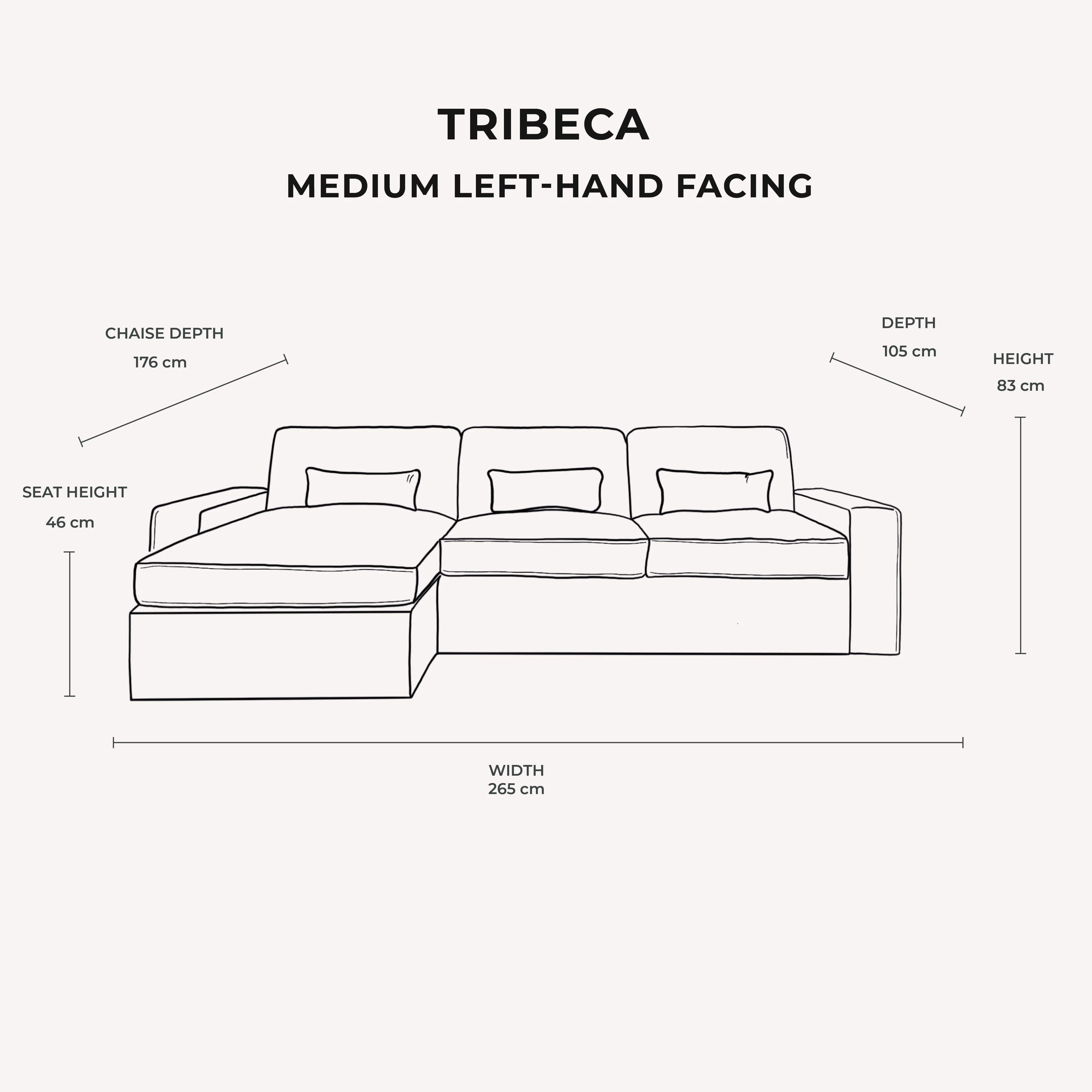 Tribeca Mink Velvet Sofa Range - Image 22