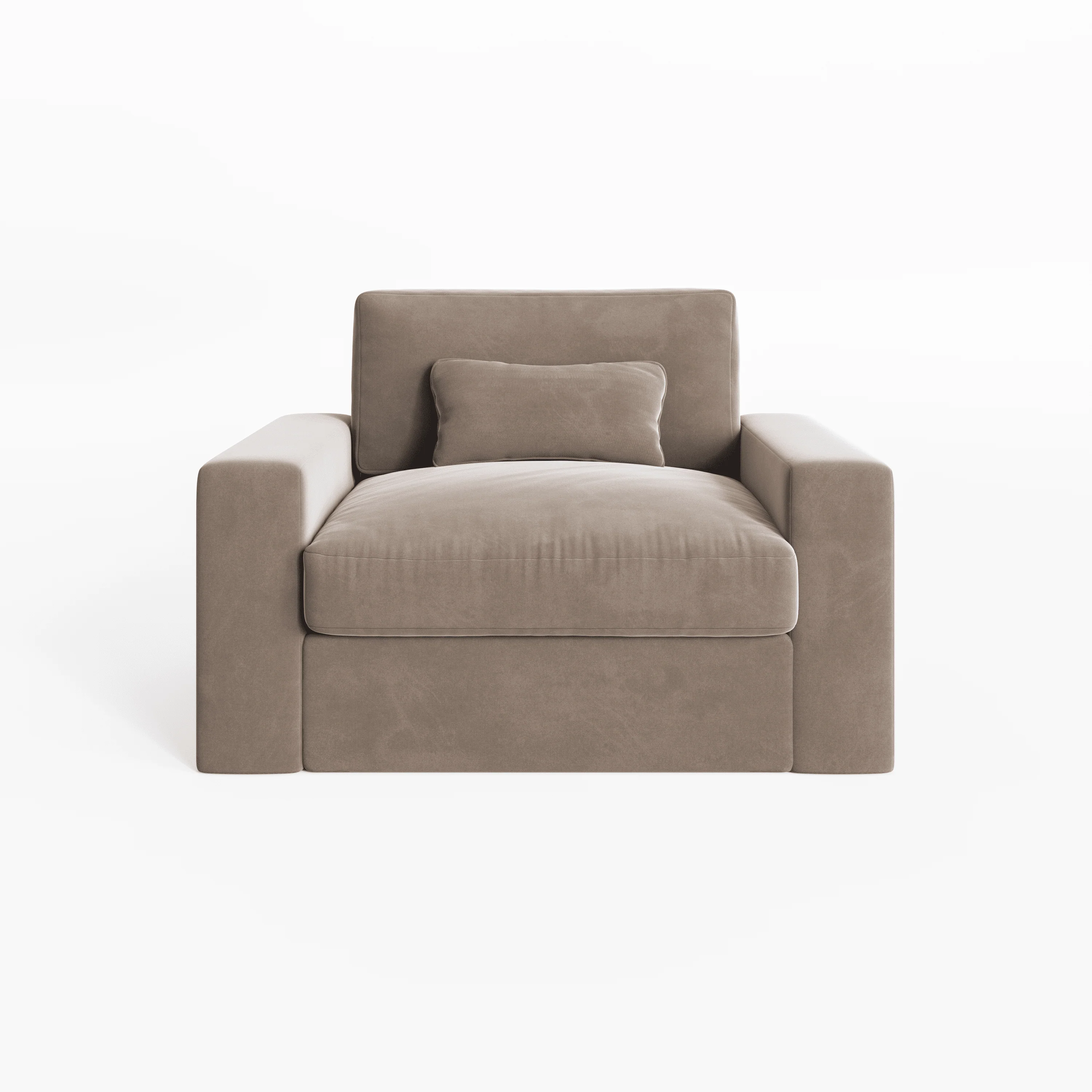 Tribeca Mink Velvet Sofa Range - Image 5
