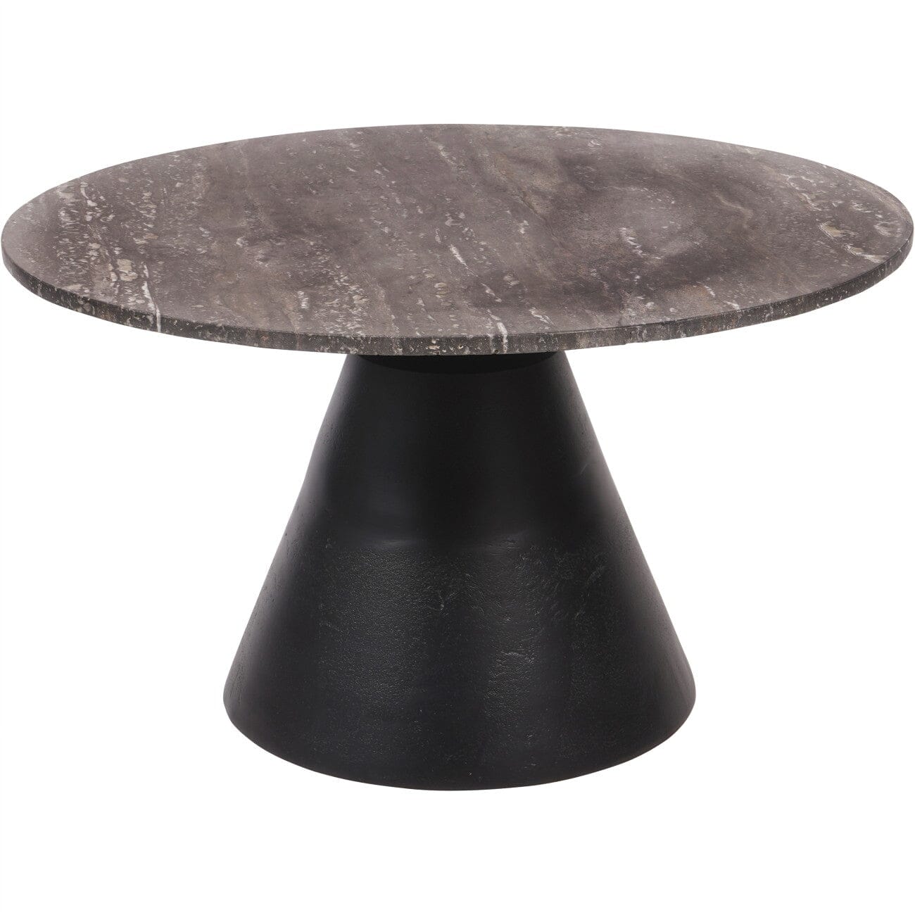 Valiona Large Black & Marble Coffee Table - Image 2