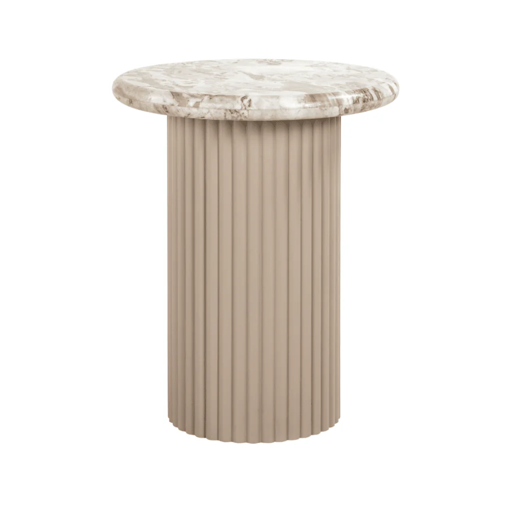 Verinne Marble Top Side Table - Image 2