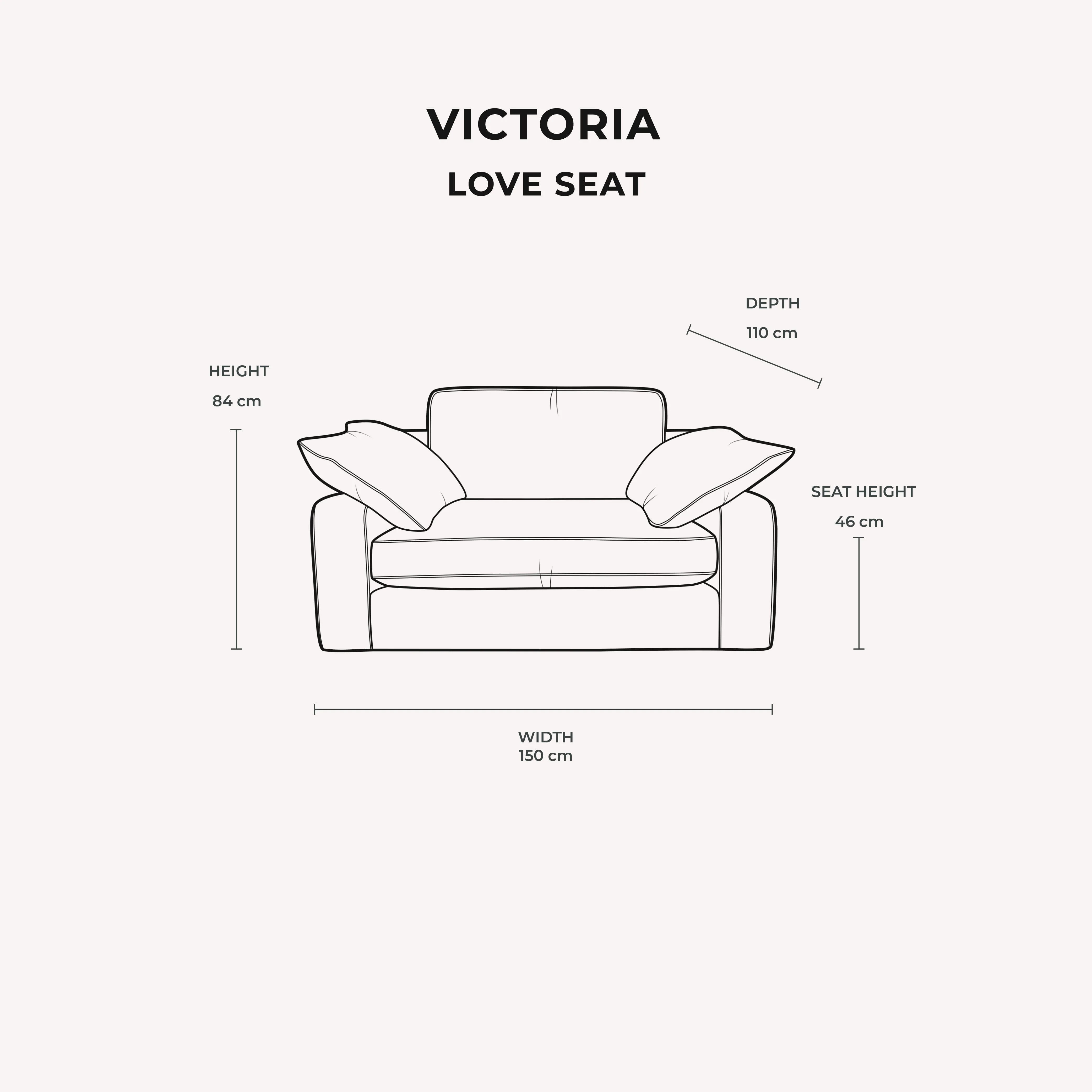 Victoria Mink Velvet Pillow Back Sofa Range - Image 13