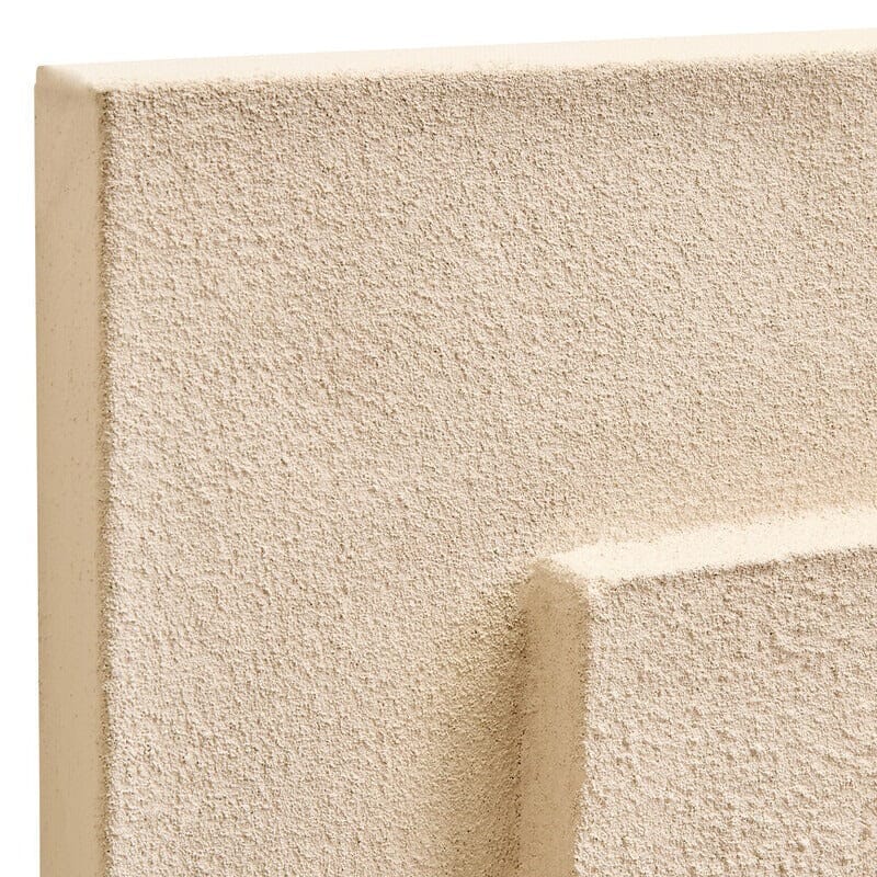 Zelah Cream Textured 3D Wall Art - Image 4